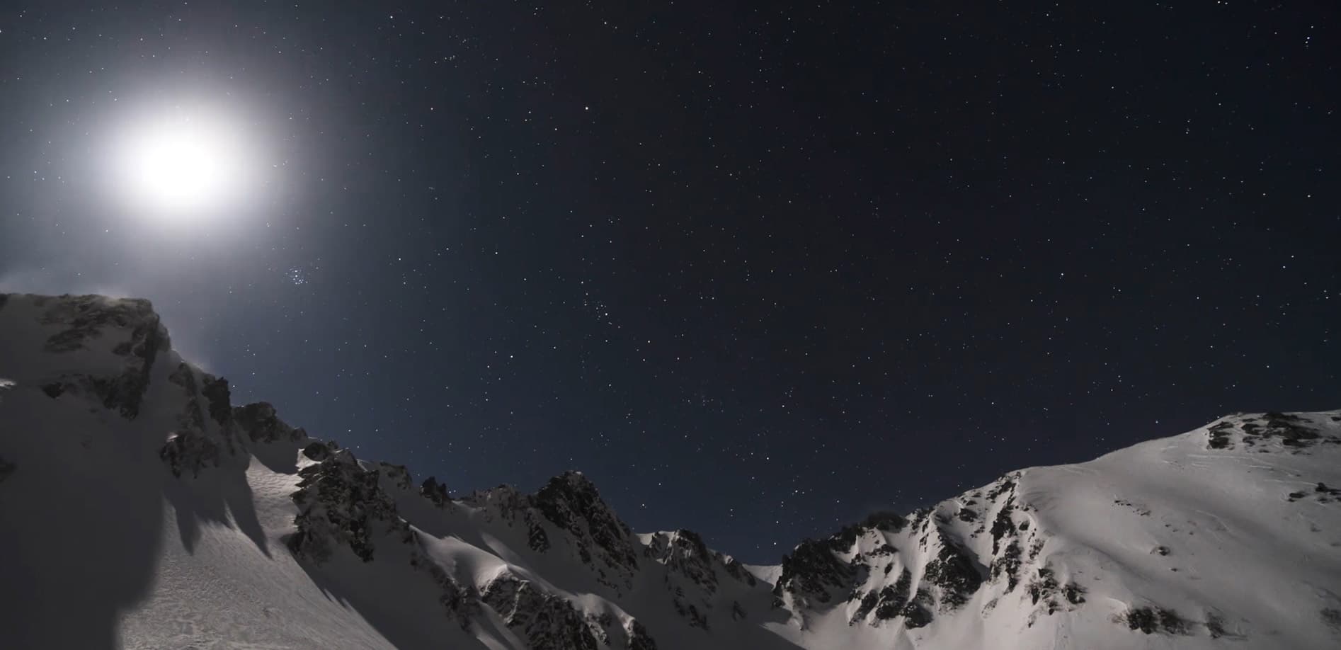 絶景夜空 in 千畳敷カール_8K