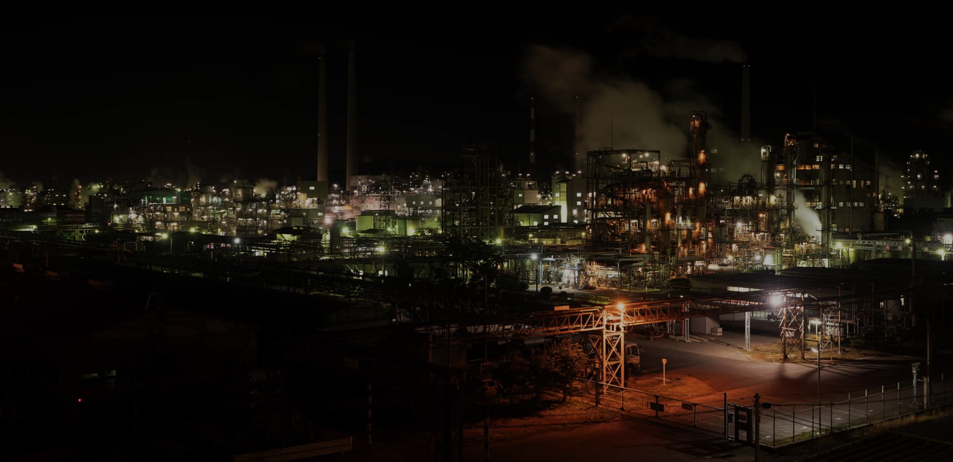 九州 周南工業地帯　夜景に萌える2_8K