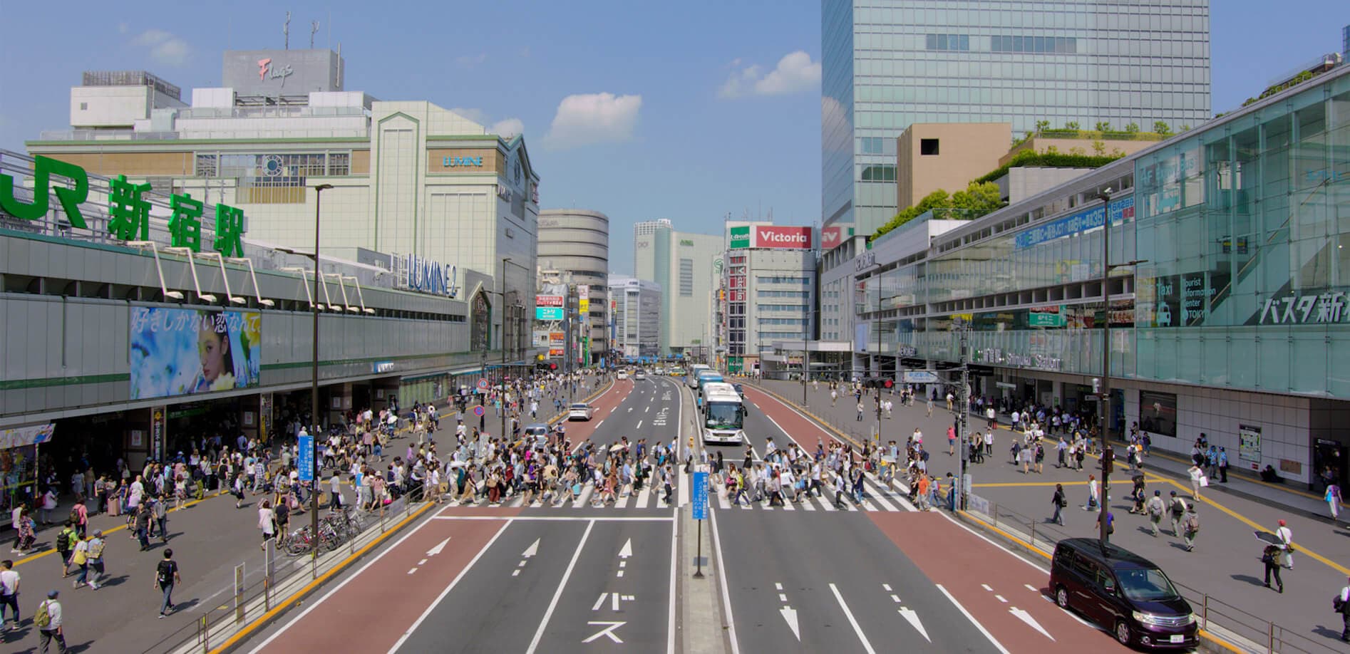 新宿とある日常の光景_8K