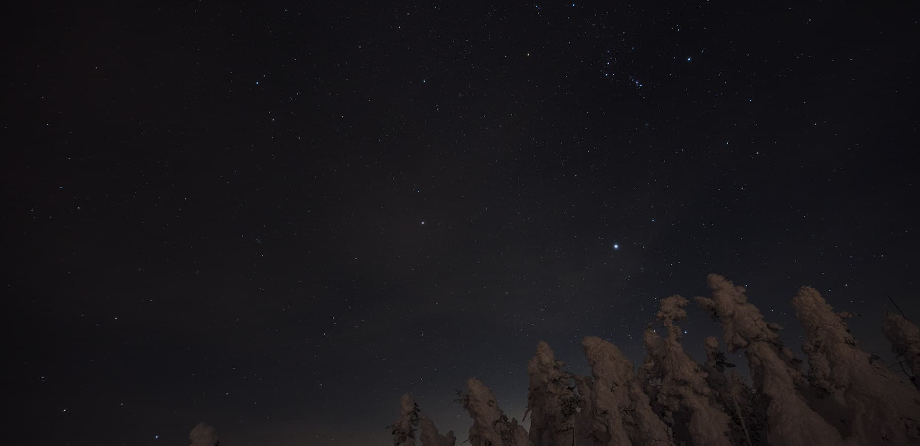 雪の絶景、横手山頂_8K