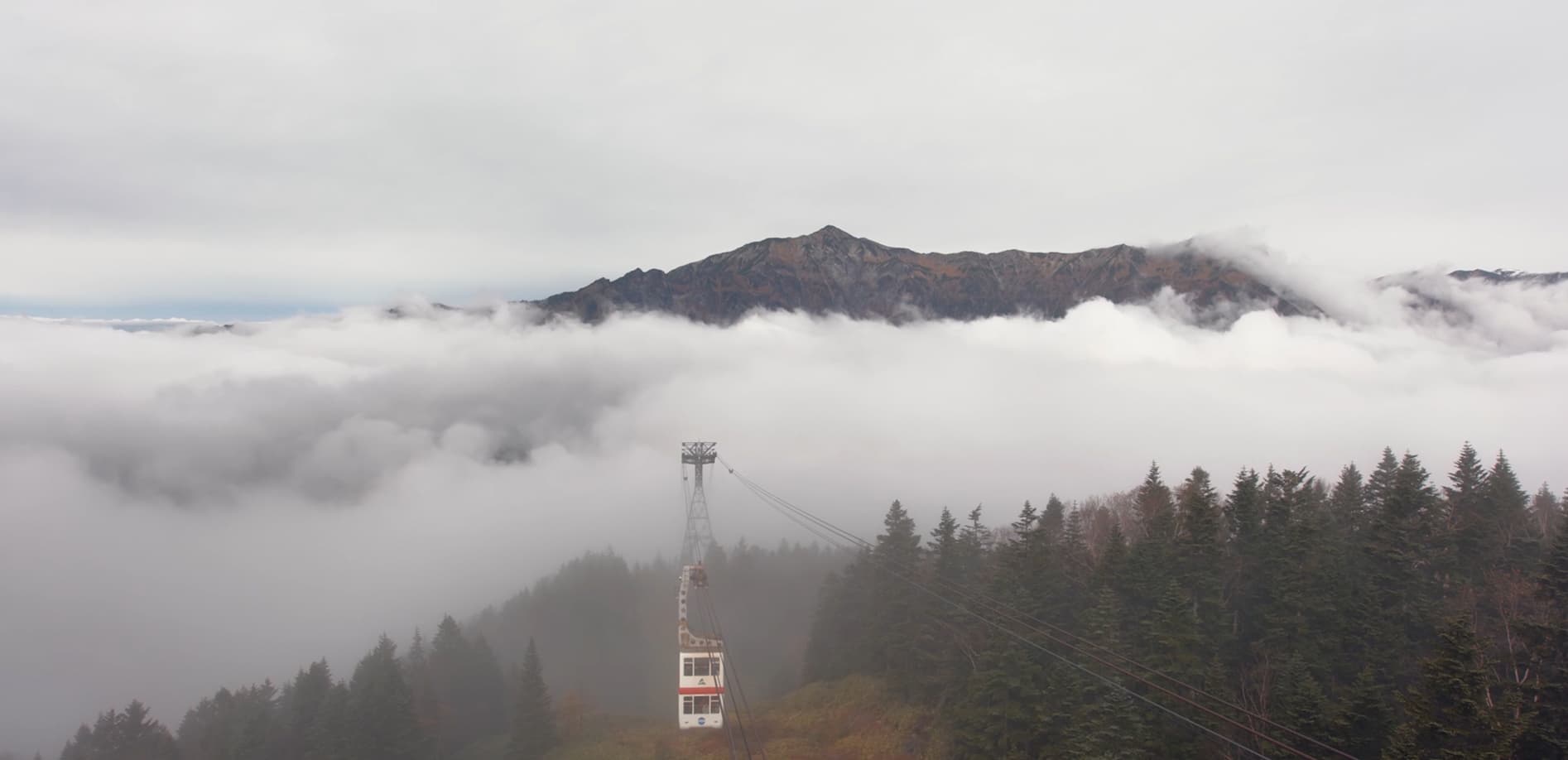 新穂高ロープウェイ 秋の絶景