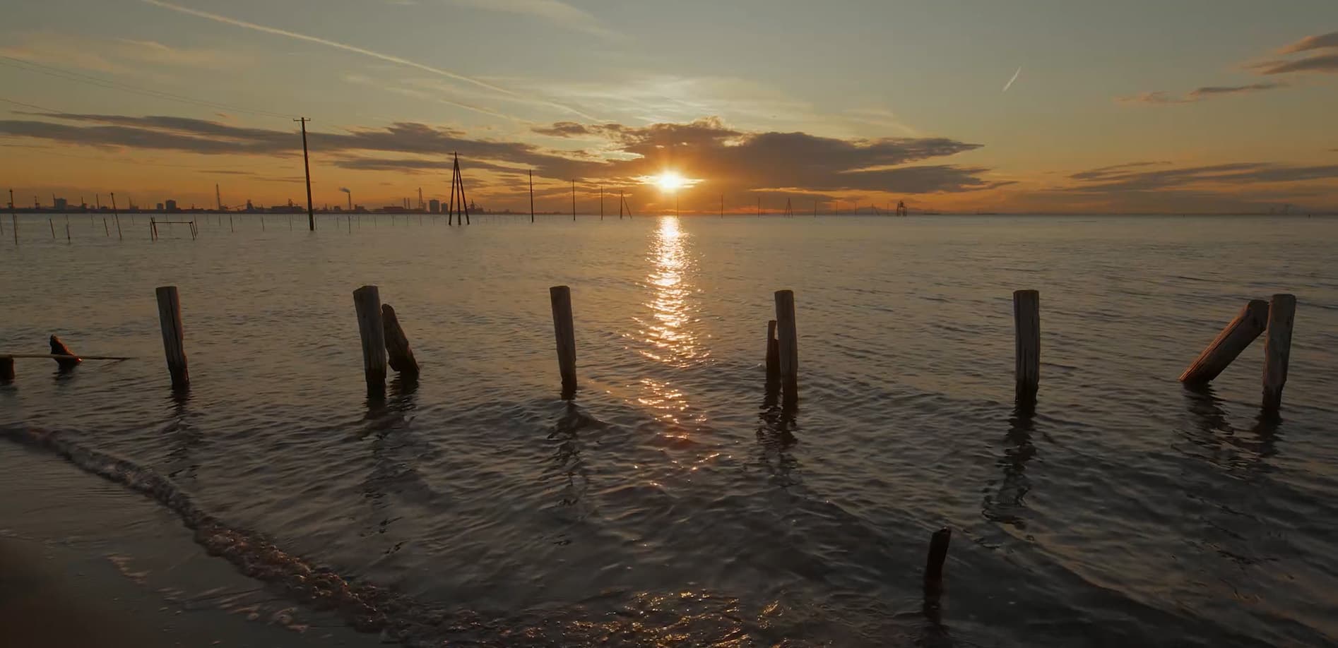 江川海岸 夕暮_8K