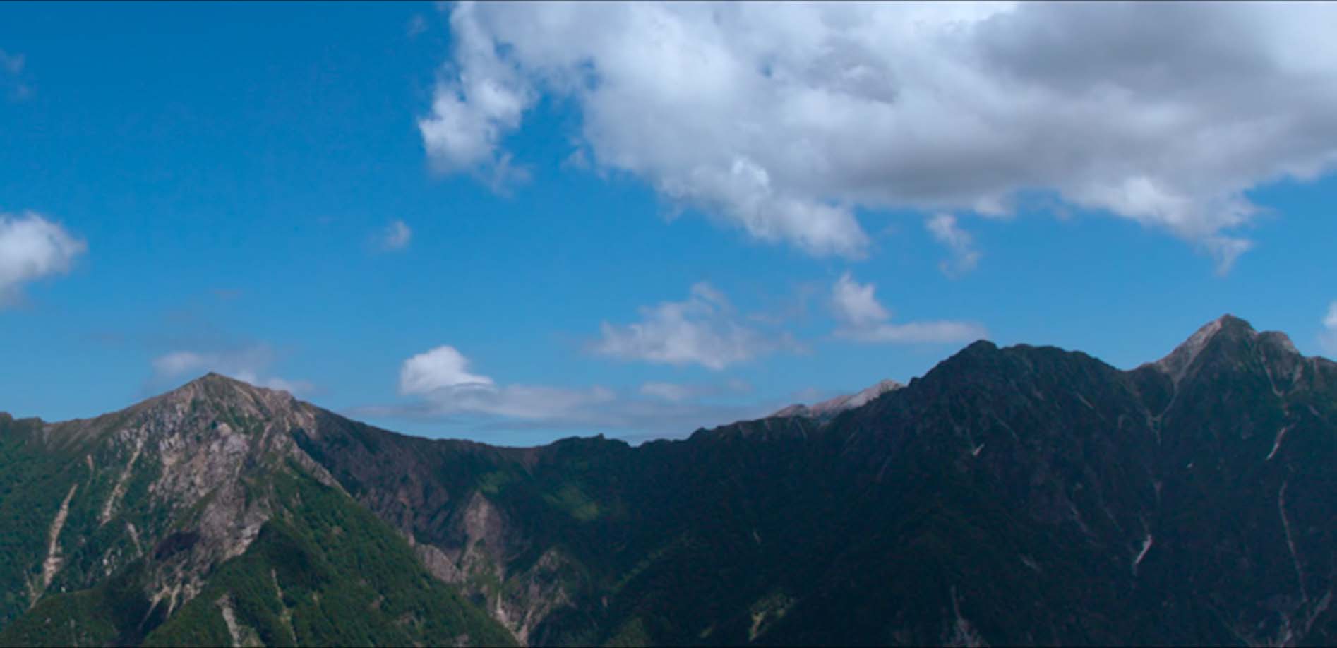 立山大観峰からの黒部眺望