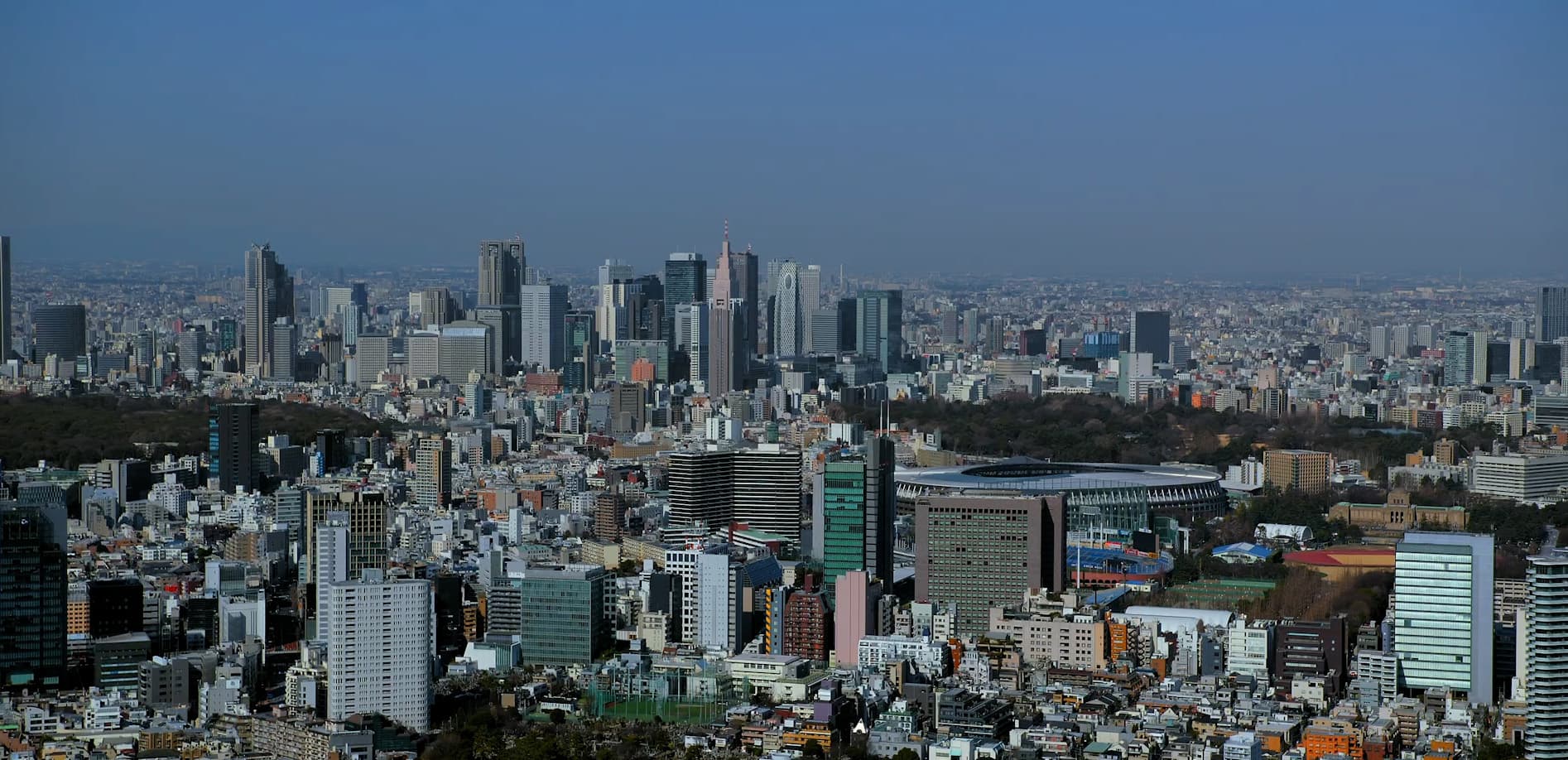 東京の街を俯瞰する 