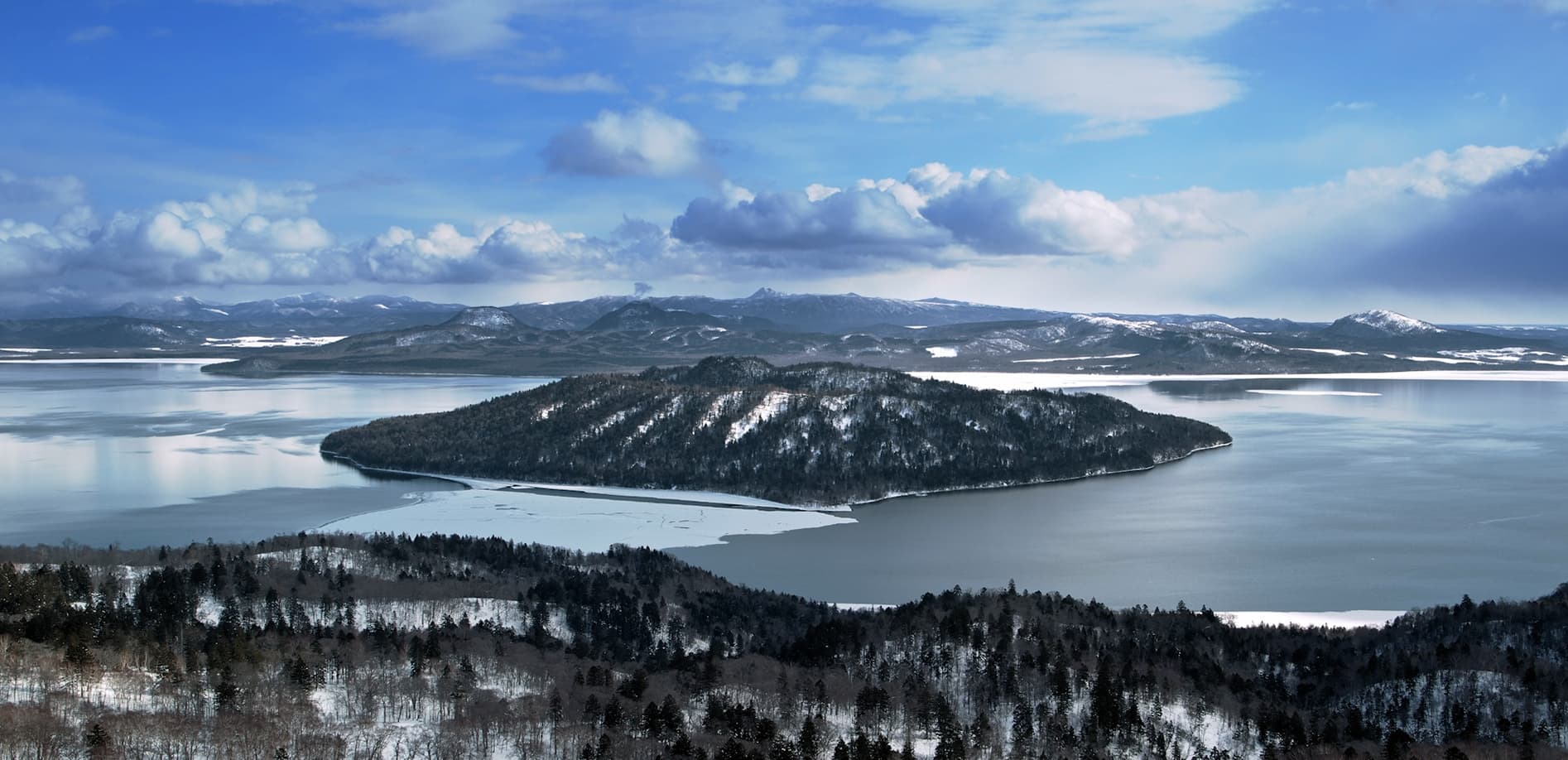 冬の屈斜路湖_12K