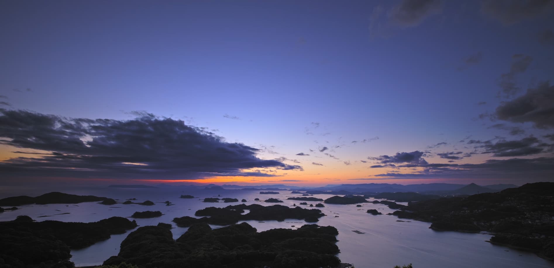 九十九島の夕日_8K