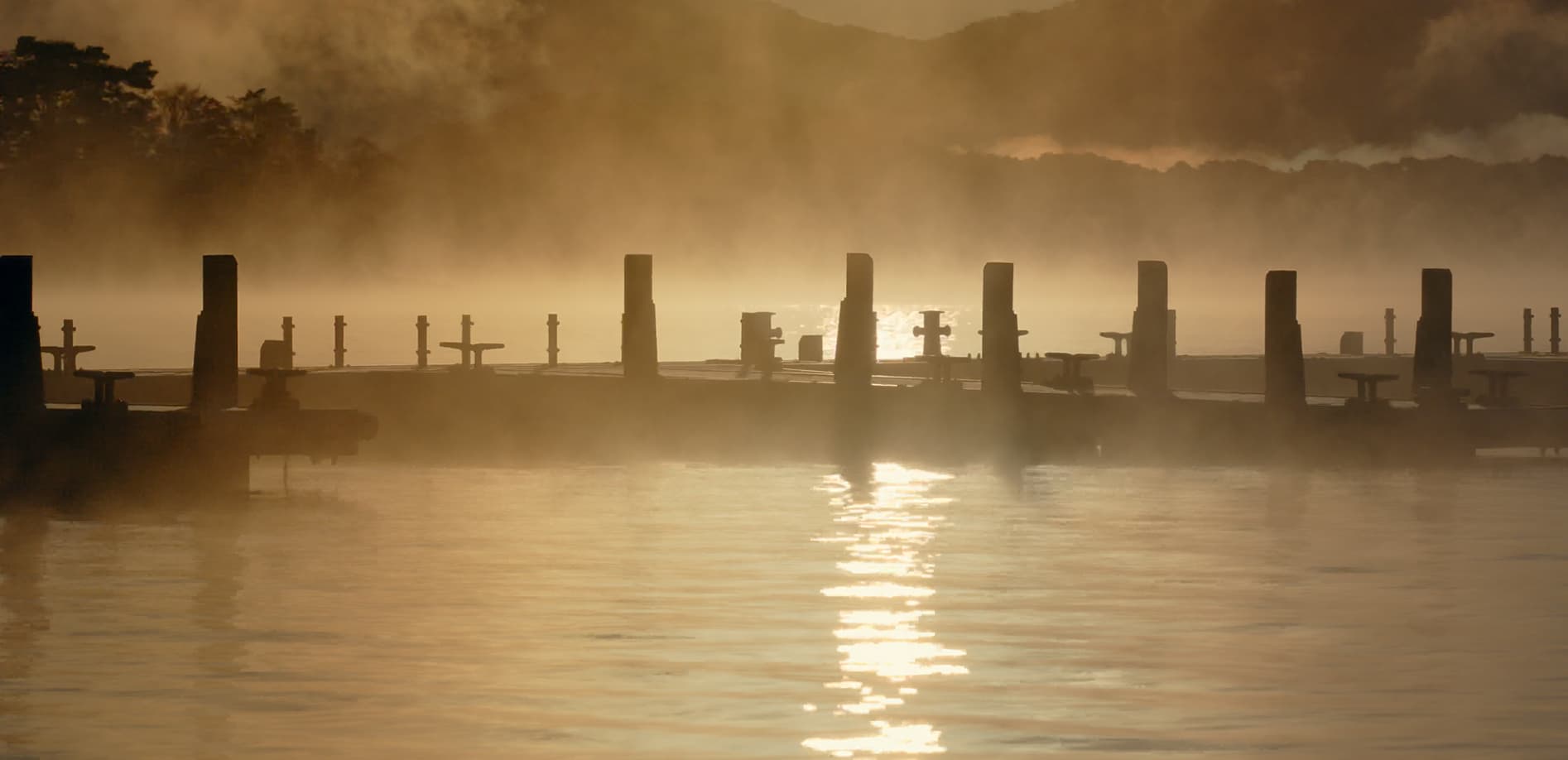 福島 桧原湖の朝霧_12K