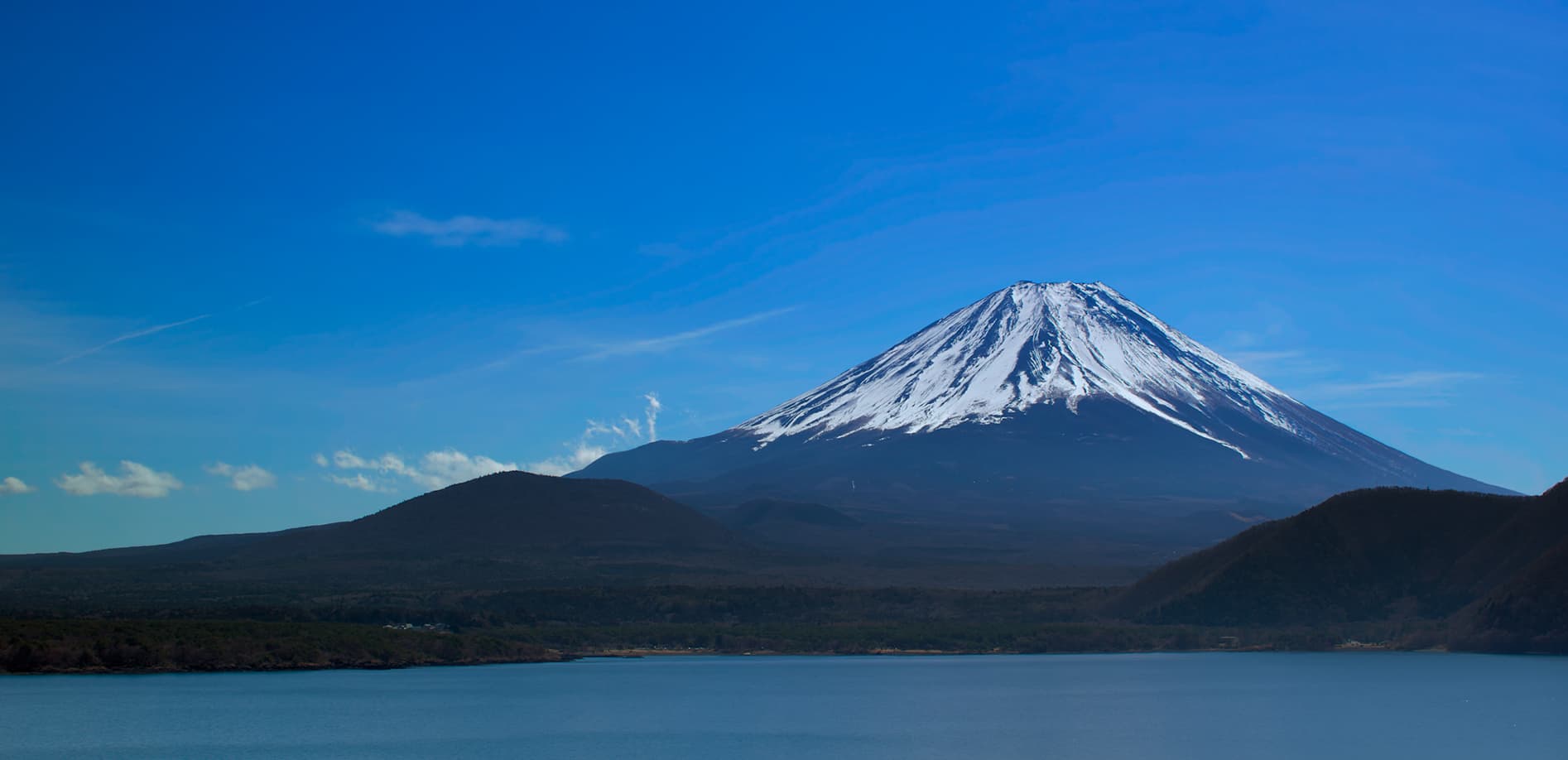 本栖湖からの富士山_12K