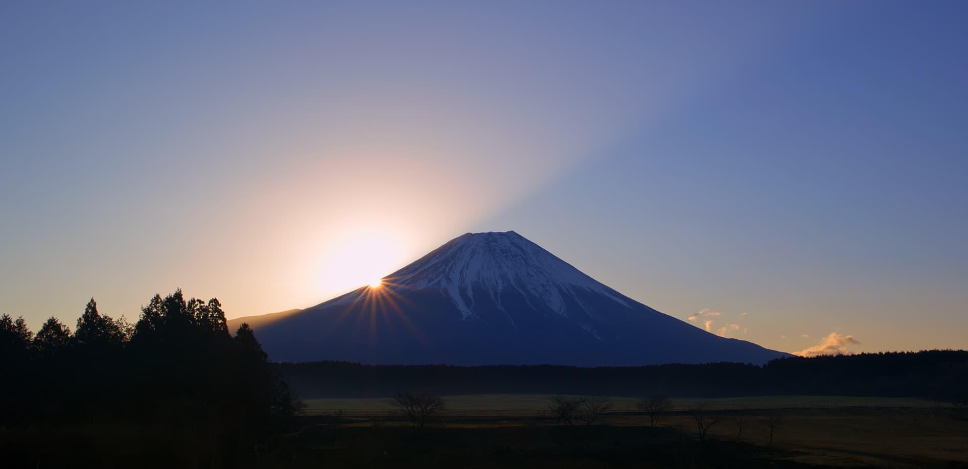 朝霧高原からの富士山_12K
