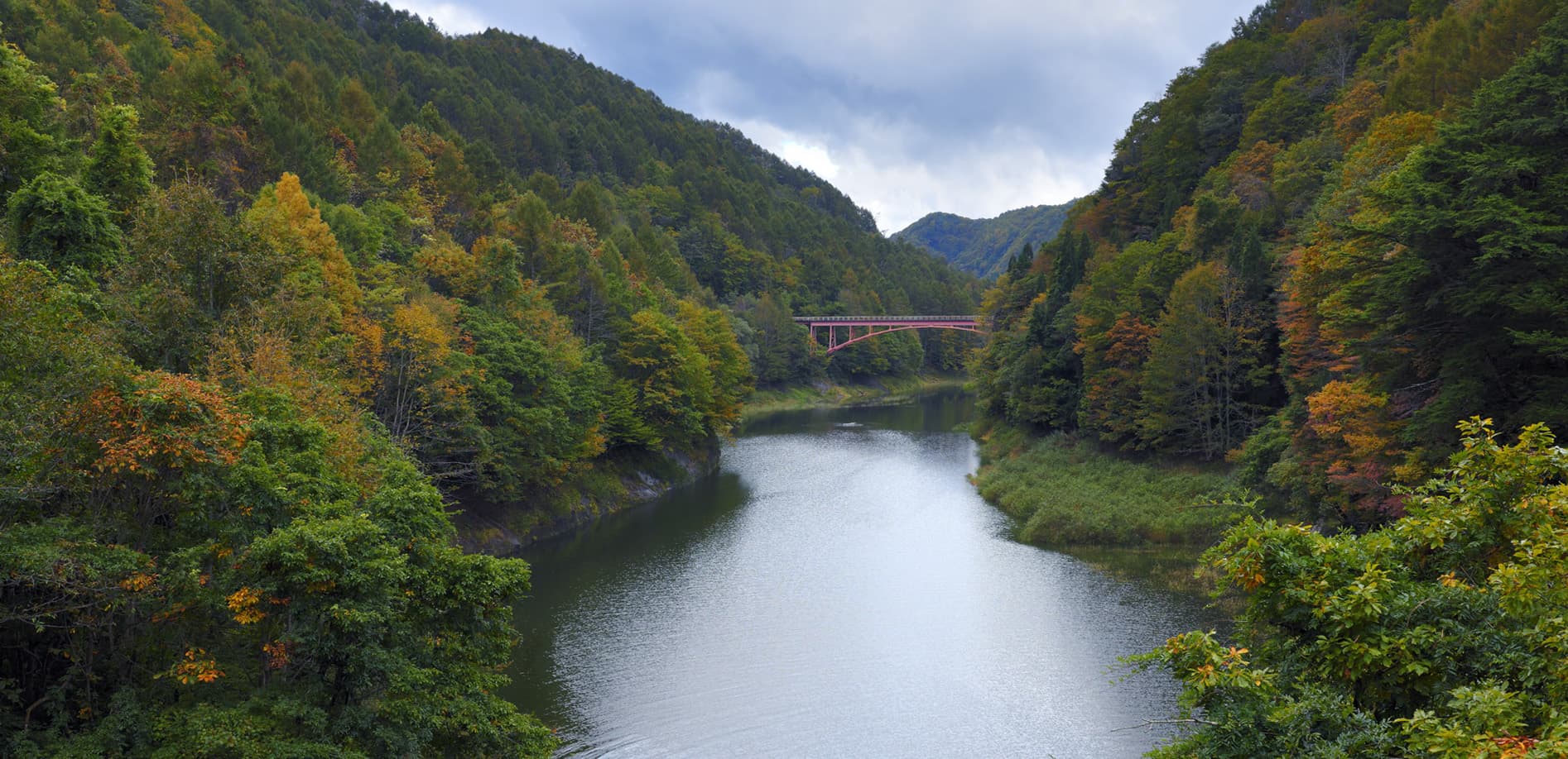信州 秋の絶景シリーズ Vol.10 奥裾花渓谷_8K
