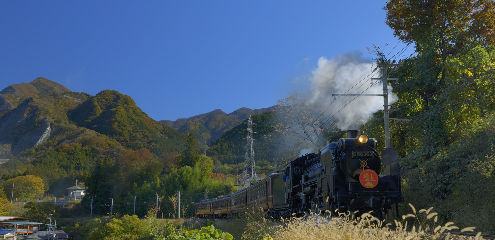 秩父鉄道SL パレオエクスプレス_8K
