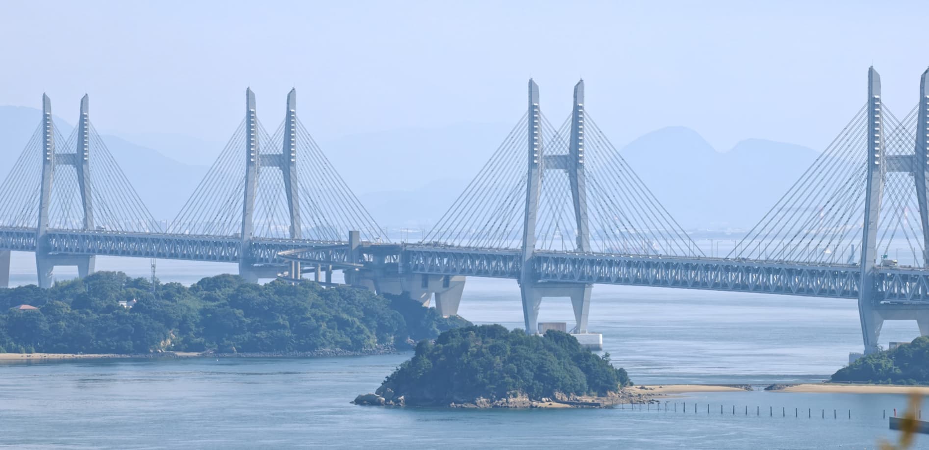 瀬戸大橋 鷲羽山展望台より